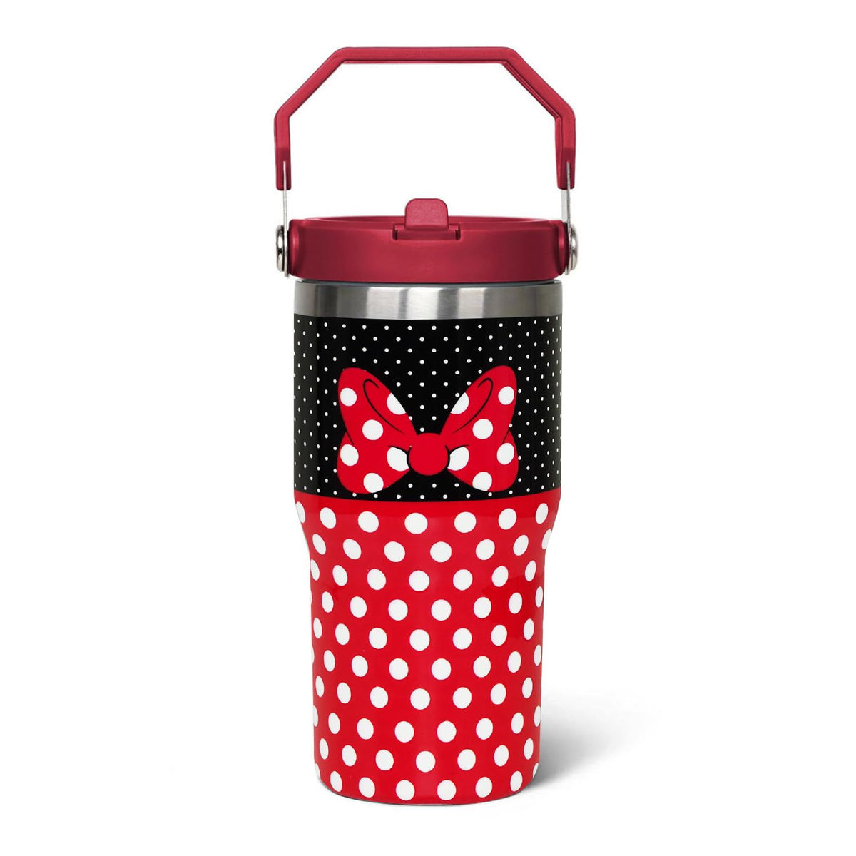 Cartoon Mouse Tumbler 20 Oz With Lid and Flip Straw Cup