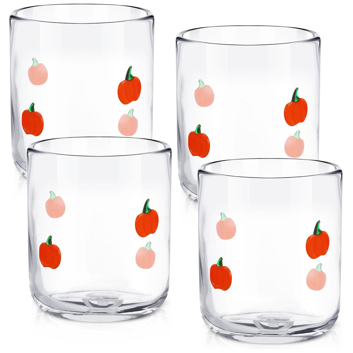SiliFine 2 Pcs Candy Bear Icon Juice Glasses