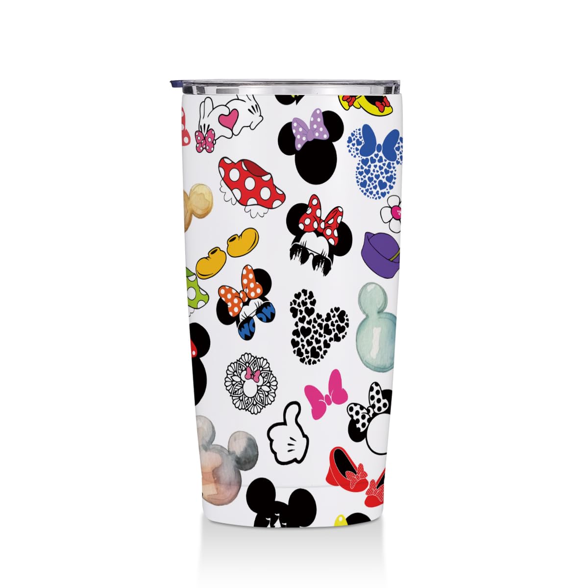 Cute Cat 20 oz Tumbler, Funny Cats Stainless Steel Insulated Water Bottle
