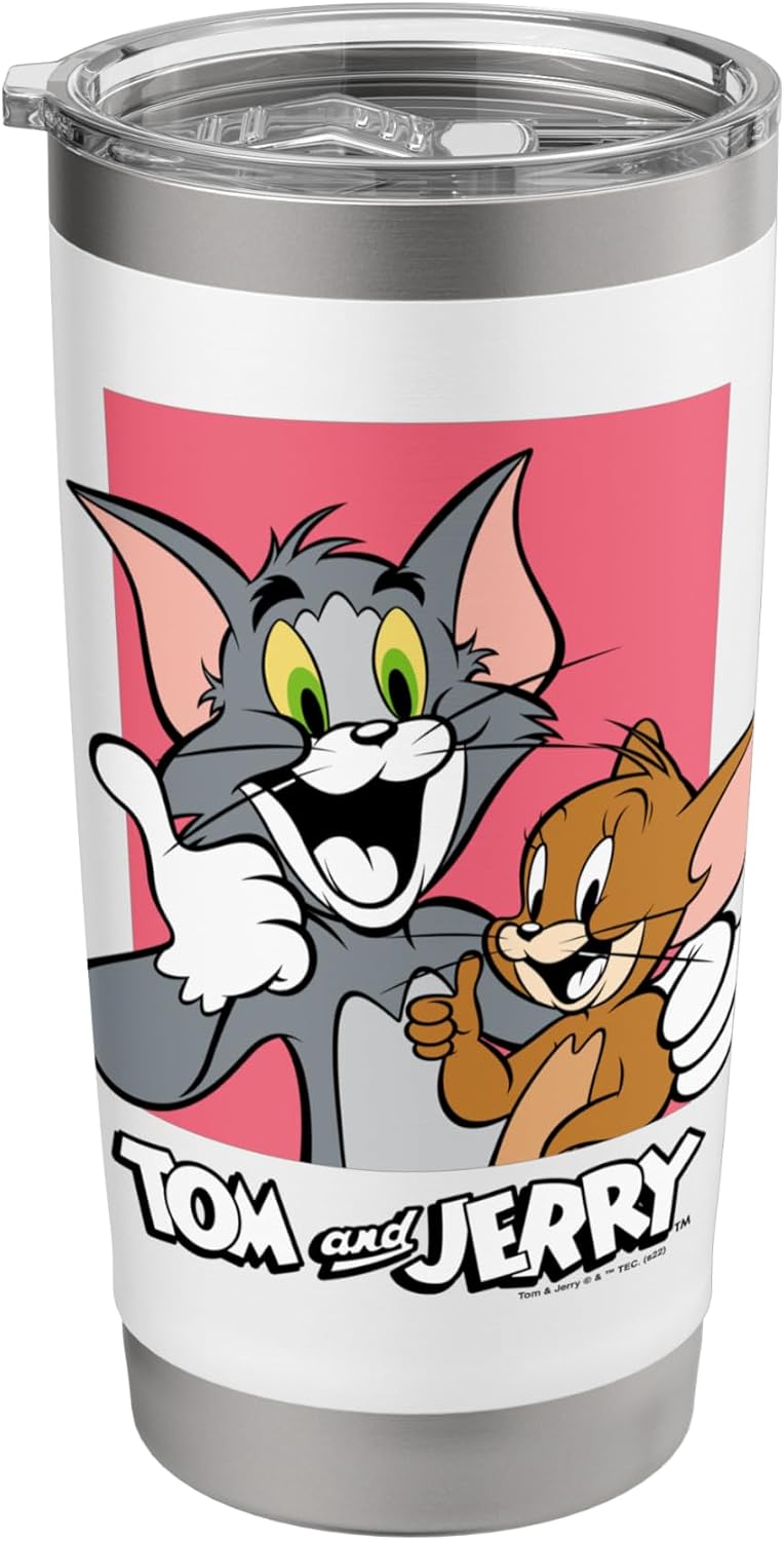 Tom & Jerry Thumbs Up Stainless Steel Insulated Tumbler