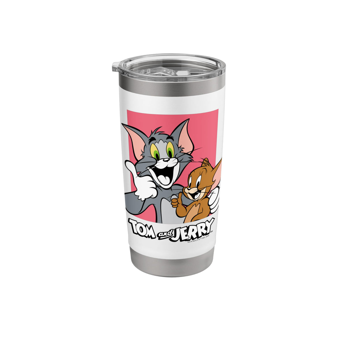 Tom & Jerry Thumbs Up Stainless Steel Insulated Tumbler