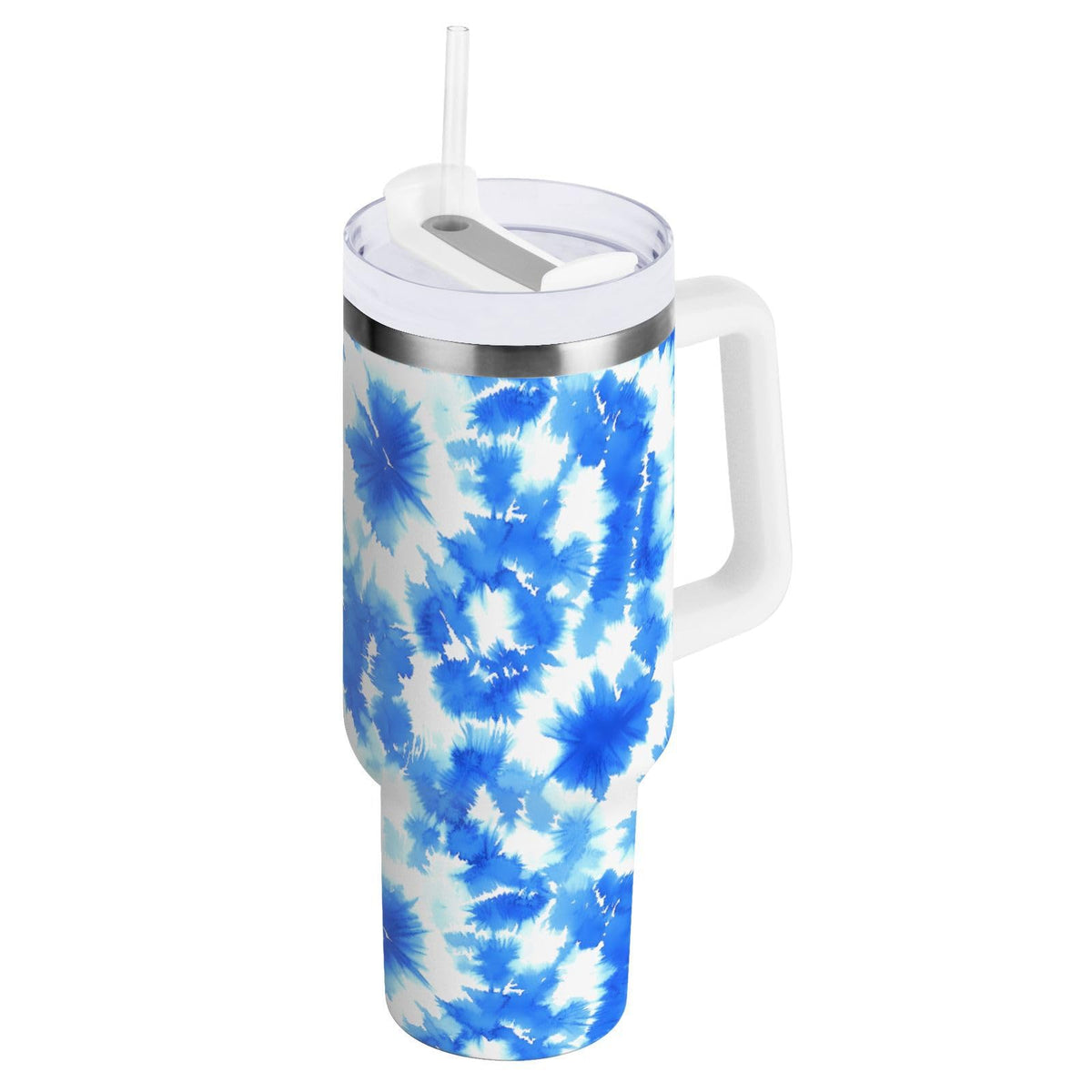 30oz Tumbler Cartoon Giraffes Insulated Coffee Cup Stainless Steel Travel Mug Car Water Bottle with Lid Straw Handle