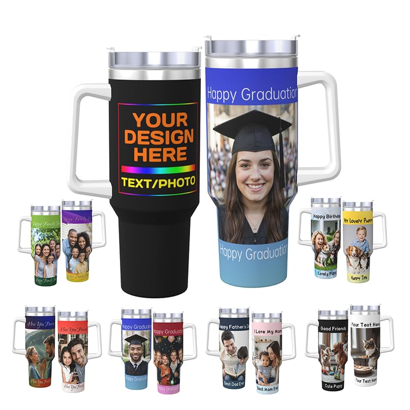 Cute Dinosaurs 40 Oz (1200 ml) Insulated Coffee Tumbler