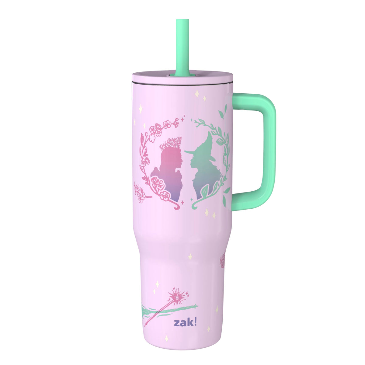 Zak Designs Rainbow Brite 30oz Spill-Proof Stainless Steel Travel Tumbler
