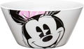 Zak Designs Mickey & Minnie Mouse 25 oz. Plastic Bowl, Minnie Mouse