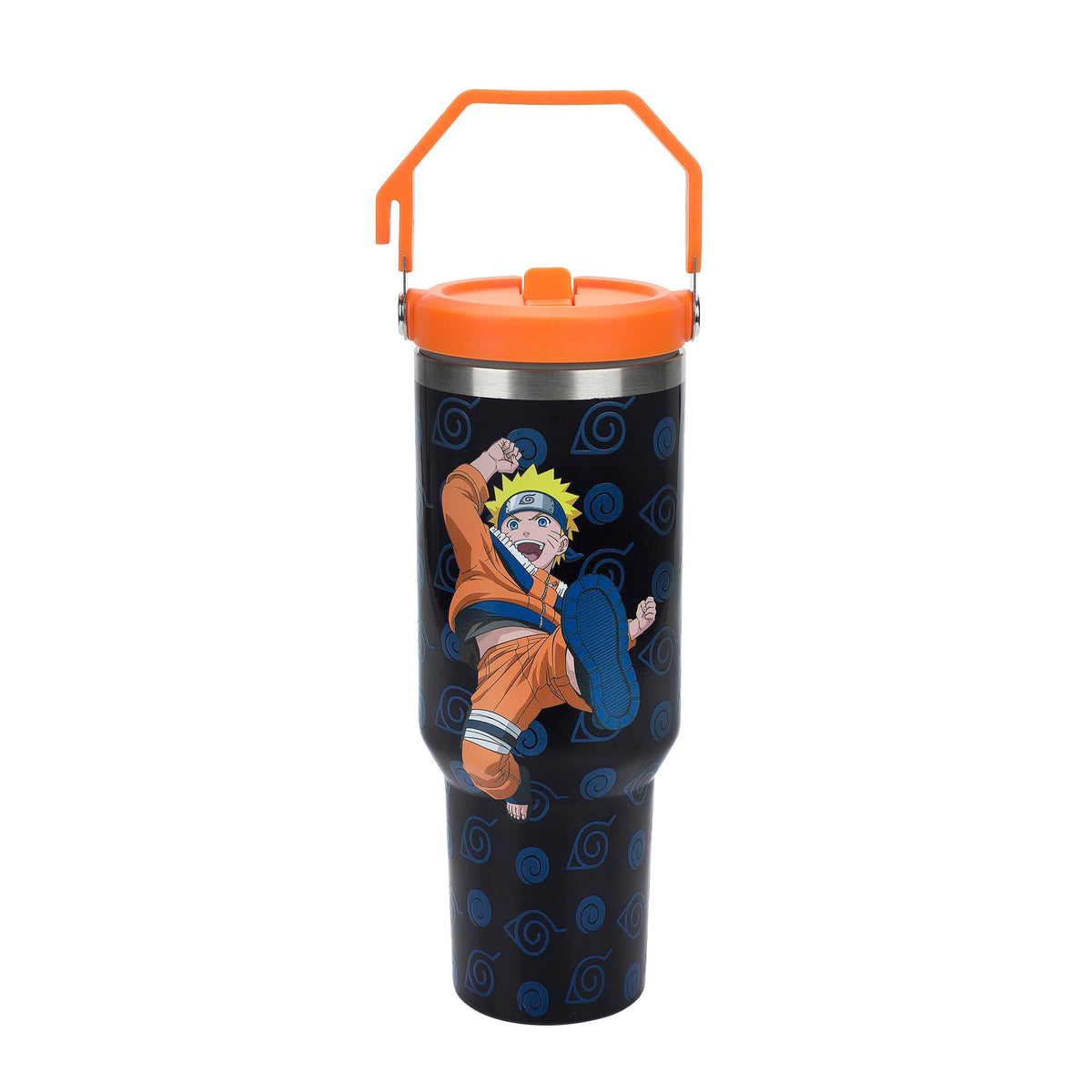 Peanuts All-Over Character Print White 40 Oz Stainless Steel Water Bottle