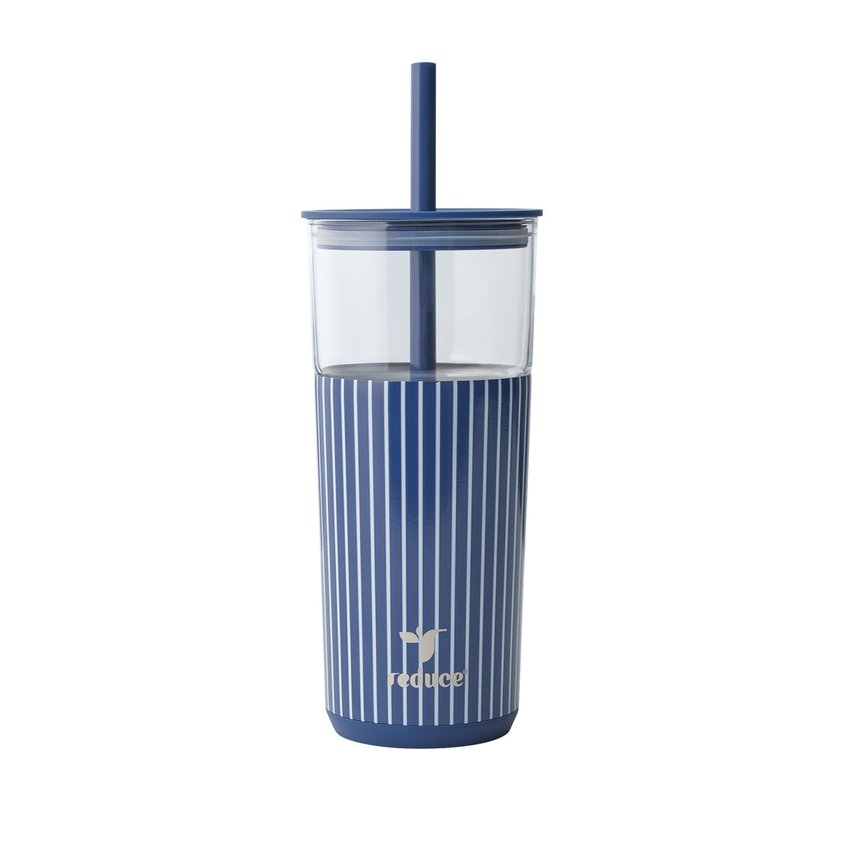 REDUCE Aspen - 20oz Vacuum Insulated Glass Tumbler - Extra Wide Straw & Lid