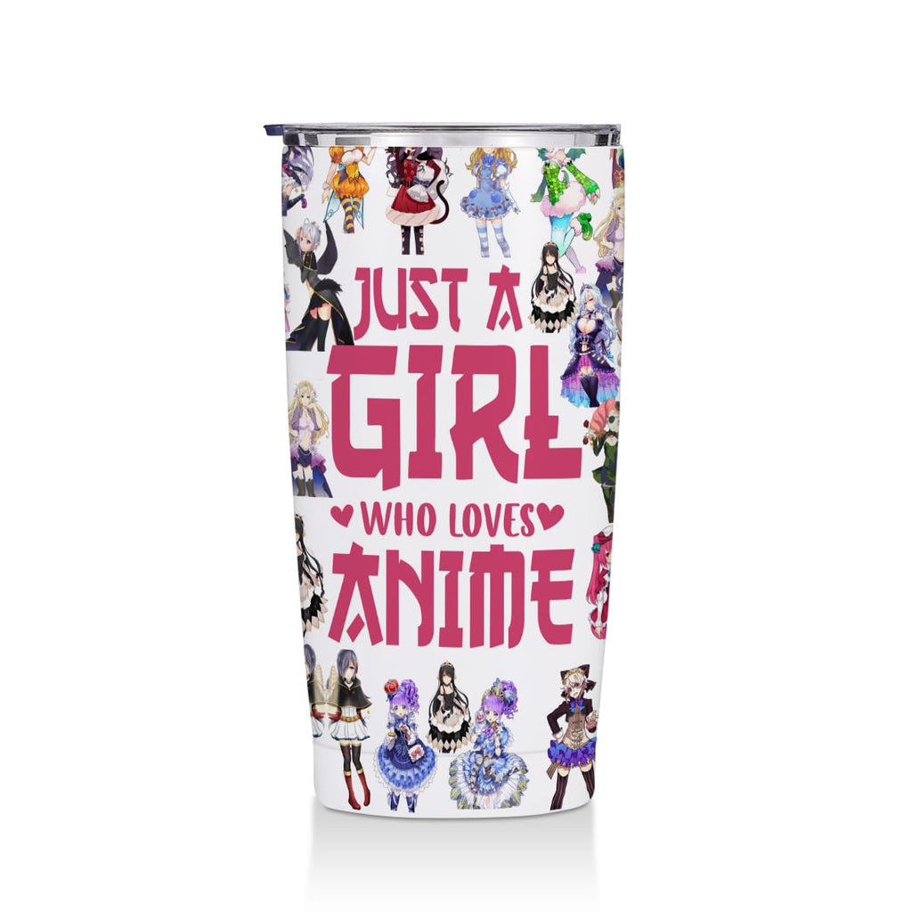 Cute Cat 20 oz Tumbler, Funny Cats Stainless Steel Insulated Water Bottle
