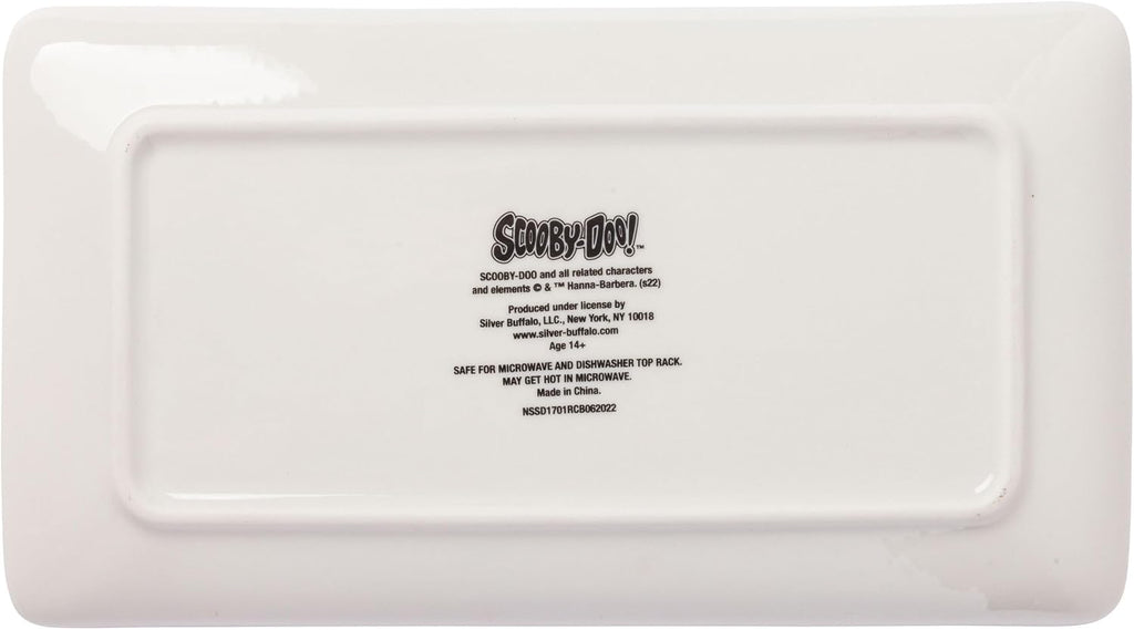 Silver Buffalo Scooby Doo Feed Me Retro, Ceramic Sushi Set