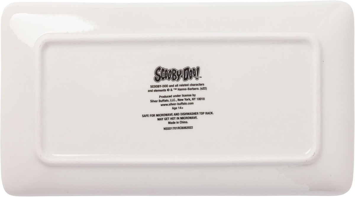 Silver Buffalo Scooby Doo Feed Me Retro, Ceramic Sushi Set