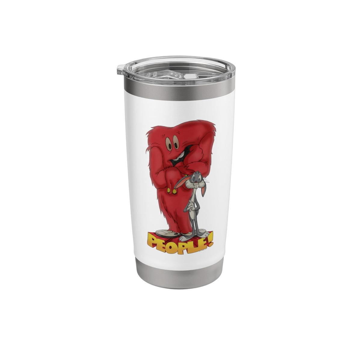 Looney Tunes Bugs Bunny Gossamer People Stainless Steel Insulated Tumbler