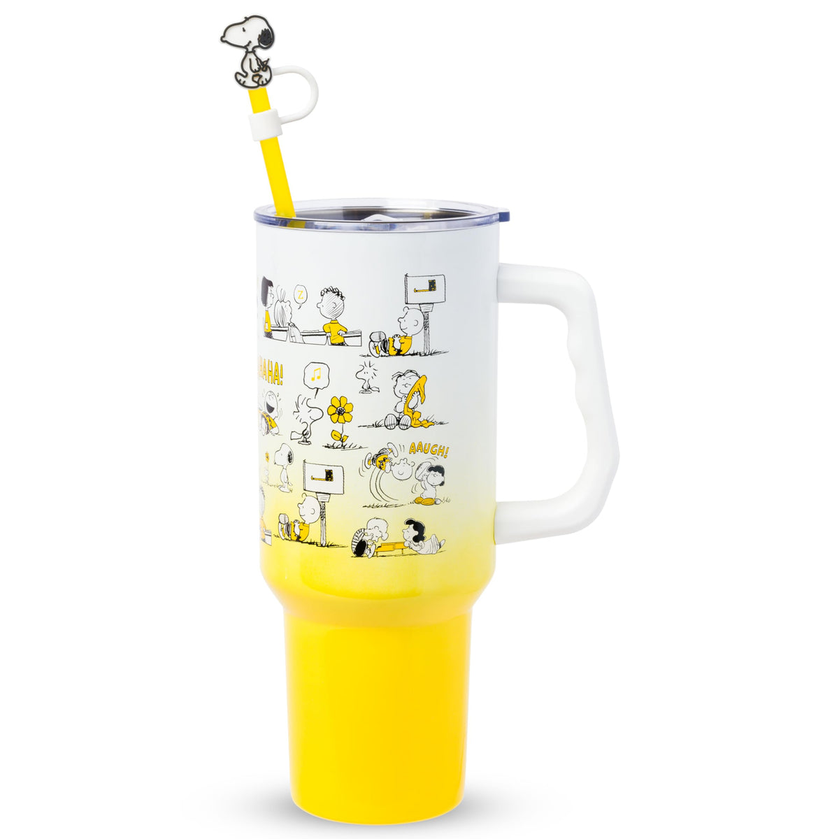 Silver Buffalo Spongebob Squarepants, Stainless Steel Tumbler, 40oz