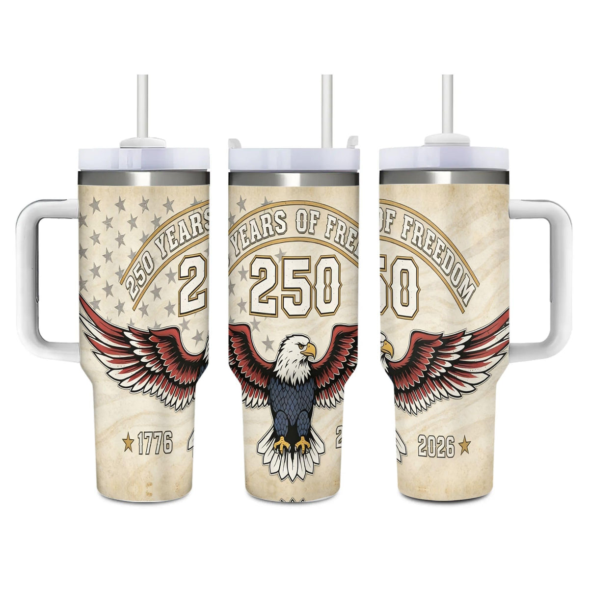 Cute Dinosaurs 40 Oz (1200 ml) Insulated Coffee Tumbler