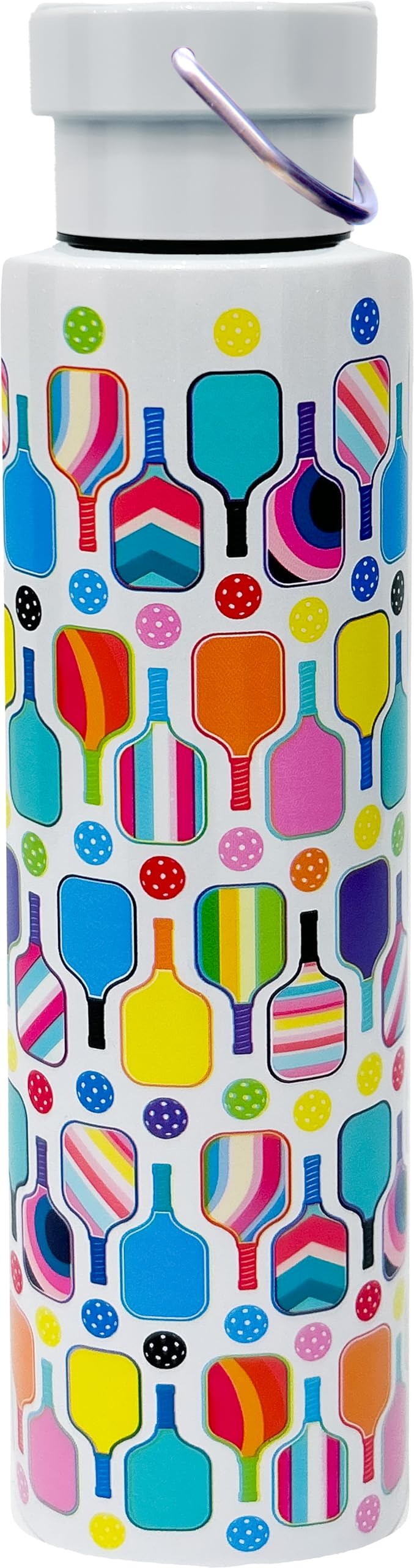 Spoontiques Peanuts Stainless Steel Bottle - Travel Drink Cup with Twist Lid for Hot and Cold Beverages, 24 Oz