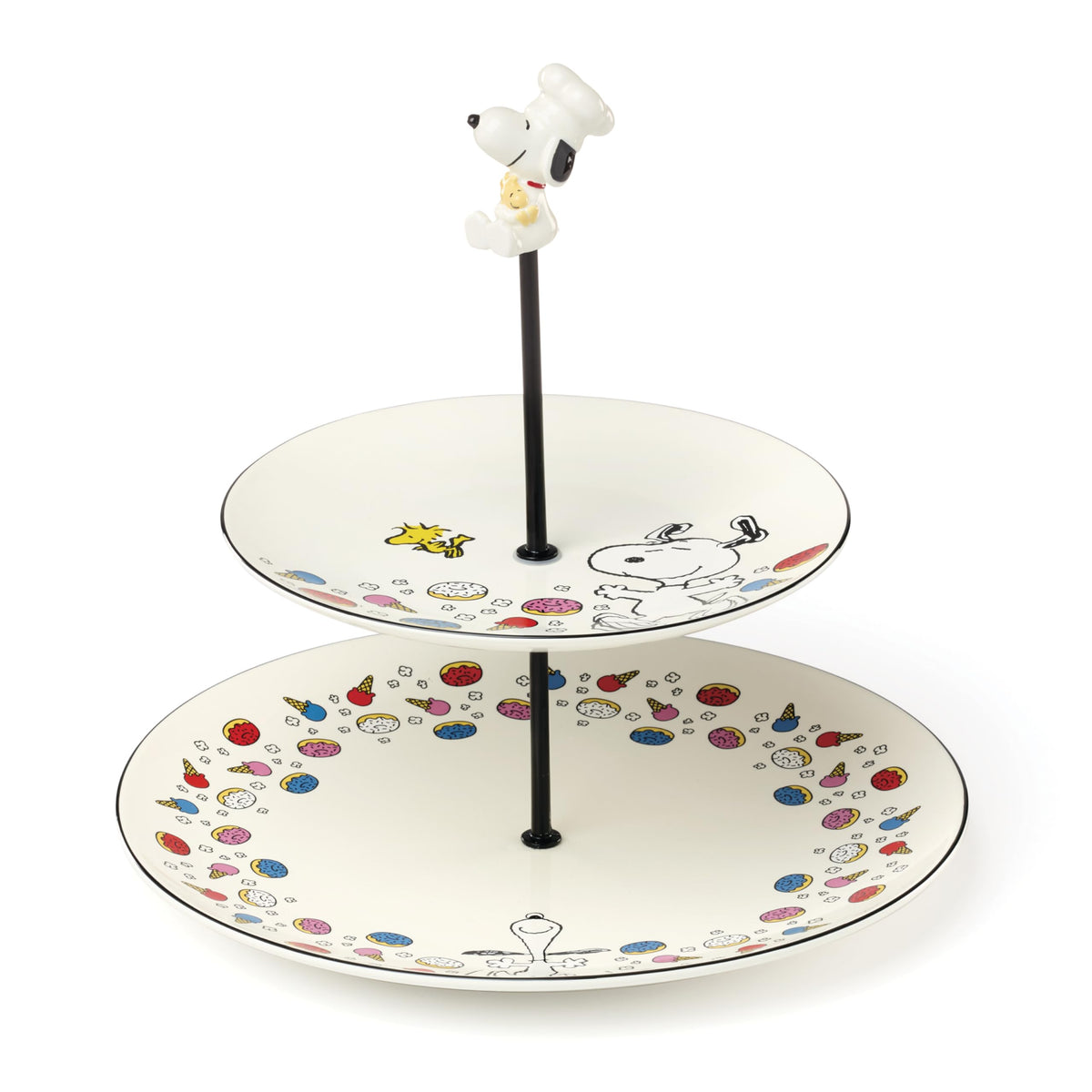 Lenox Chef Snoopy Porcelain Snack Bowls, 12oz, Set of 4