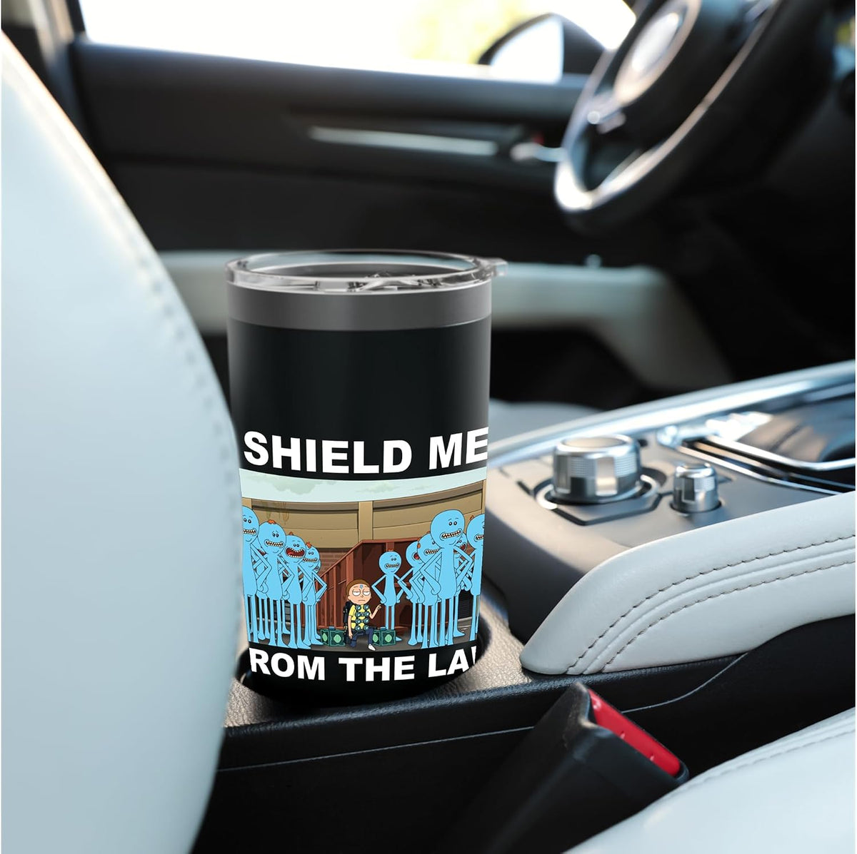 Rick and Morty Meeseeks Adult Cartoon Fashion Stainless Steel Insulated Tumbler