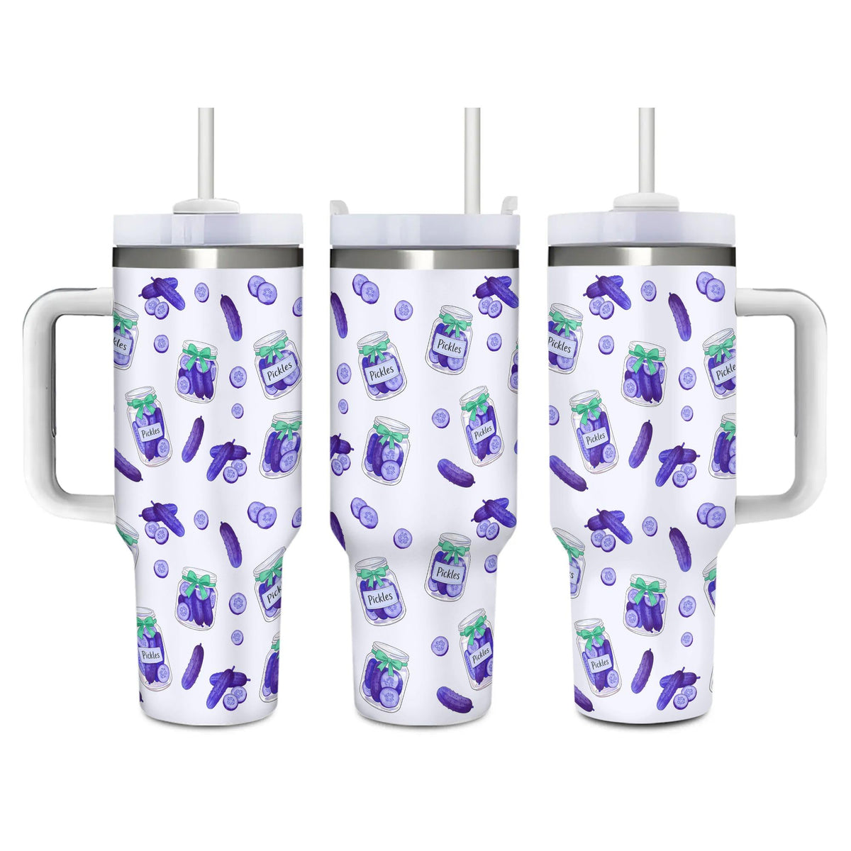 Cute Dinosaurs 40 Oz (1200 ml) Insulated Coffee Tumbler