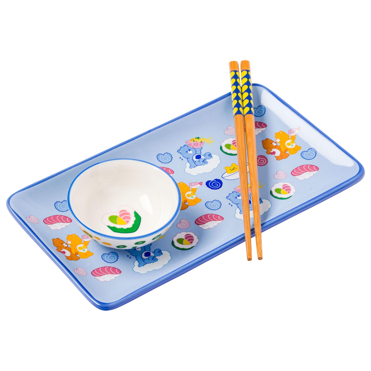 Silver Buffalo Scooby Doo Feed Me Retro, Ceramic Sushi Set