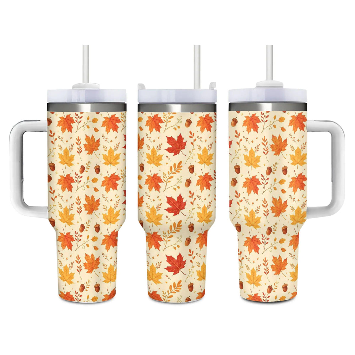 Cute Dinosaurs 40 Oz (1200 ml) Insulated Coffee Tumbler
