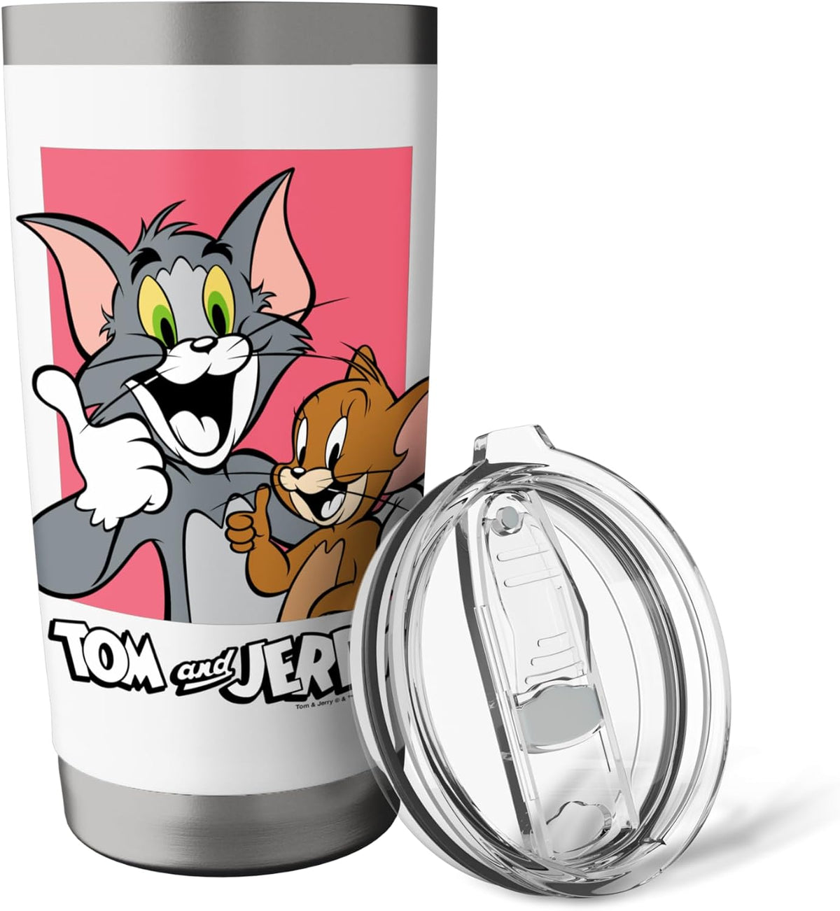 Tom & Jerry Thumbs Up Stainless Steel Insulated Tumbler