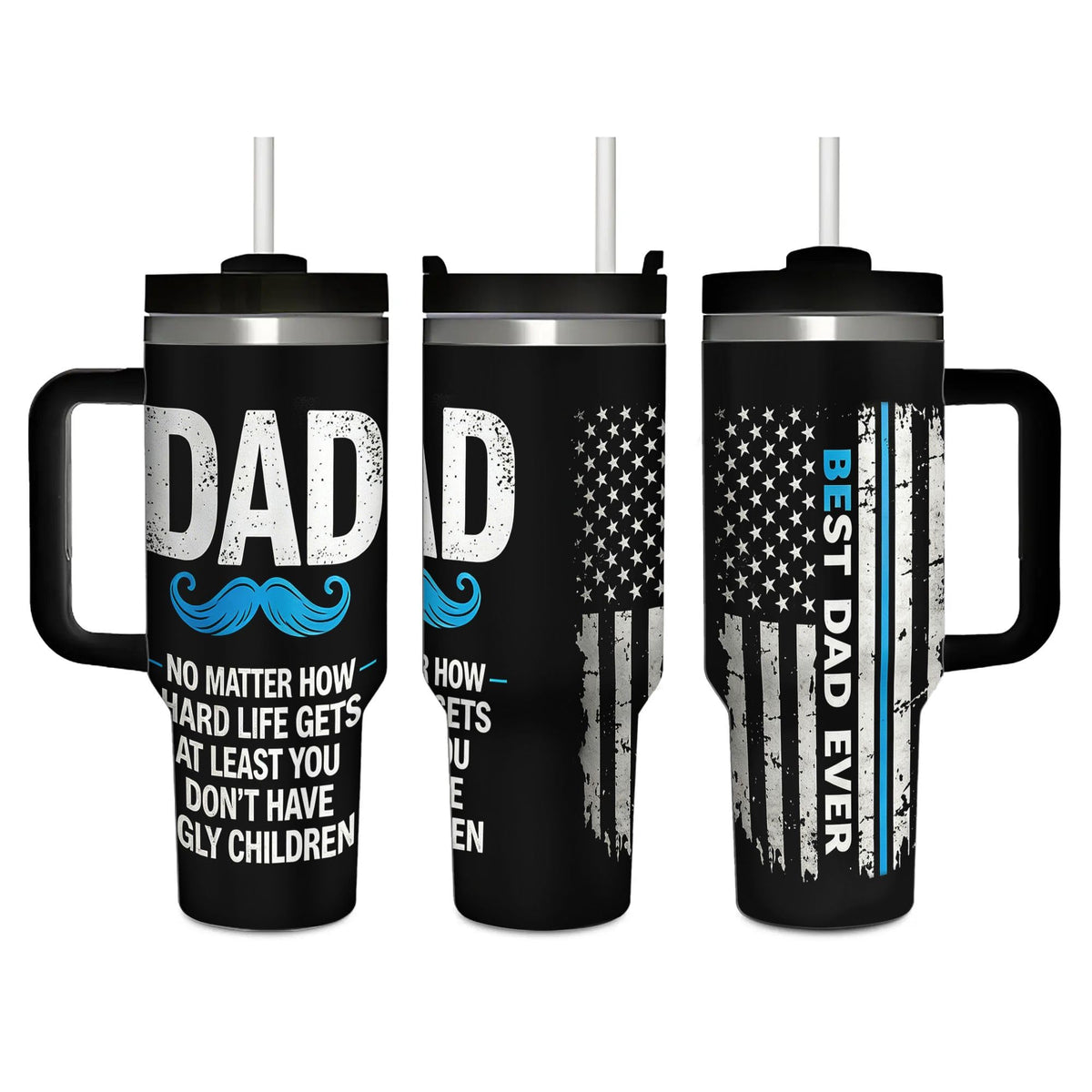 Red Ladybugs Vacuum Insulated Travel Tumbler 40 oz (1200 ml)