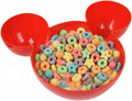 Grupo Mirandinha - Mouse Head Bowl Plate - Creative Design, Versatile Use, Durable Materials - Perfect for Parties and Daily Meals - Red Finish