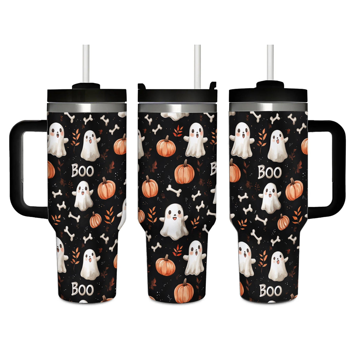 Red Ladybugs Vacuum Insulated Travel Tumbler 40 oz (1200 ml)