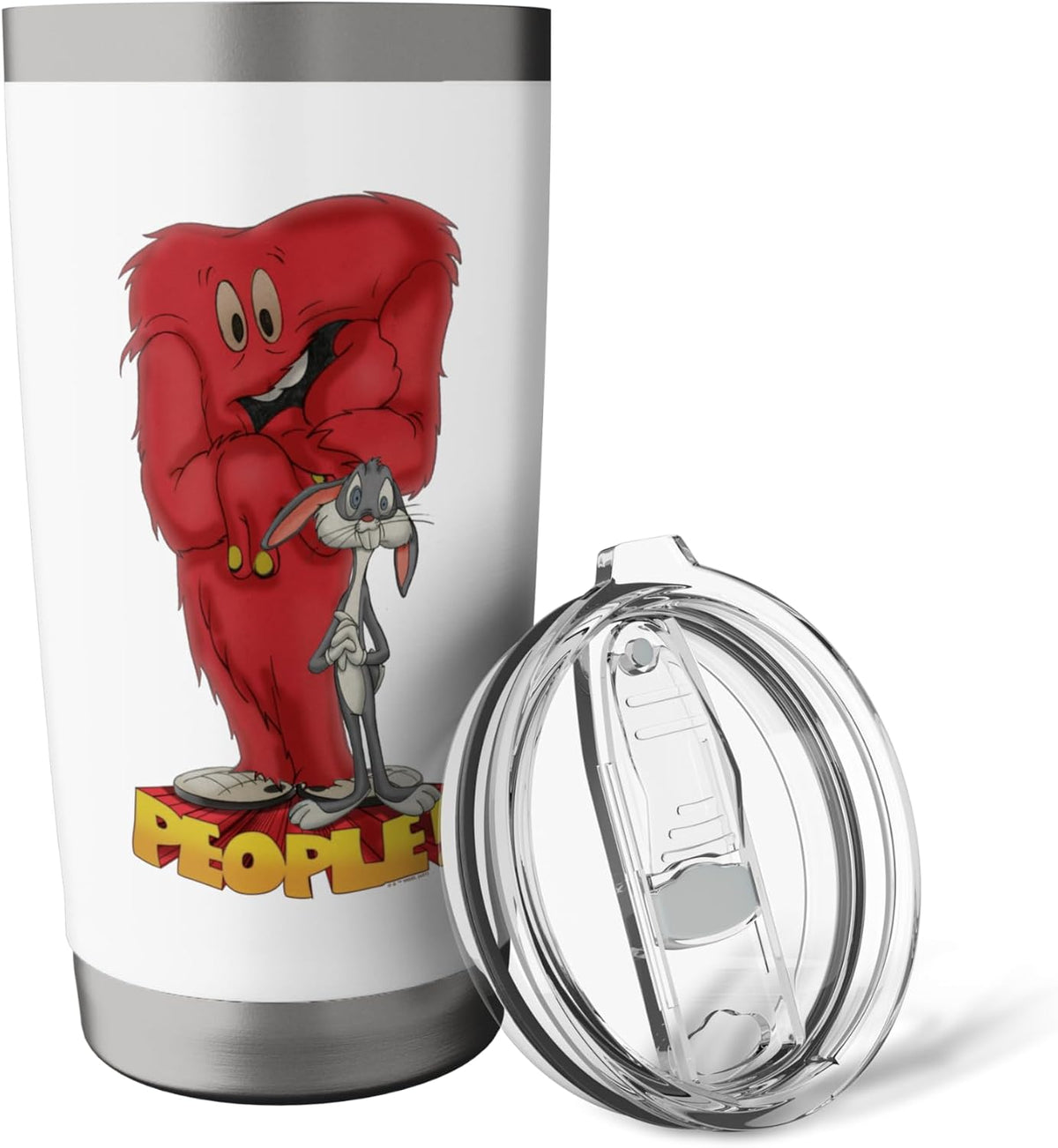 Looney Tunes Bugs Bunny Gossamer People Stainless Steel Insulated Tumbler