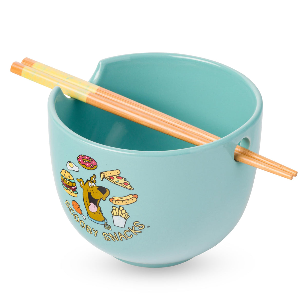 Silver Buffalo Pokémon Pikachu Fruit, Ramen Bowl with Chopsticks, 20oz