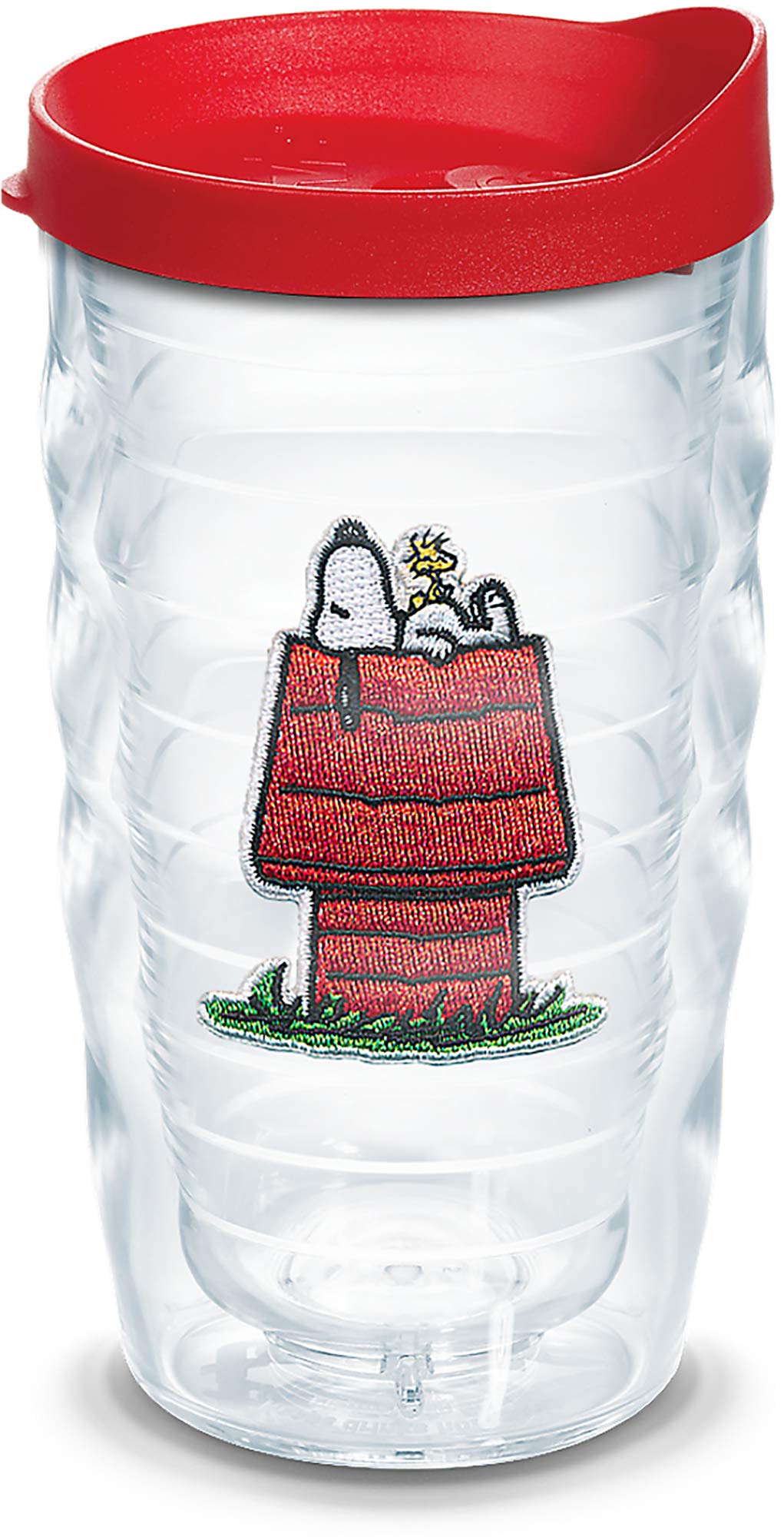 Tervis Peanuts Best Buddies Collection Snoopy Woodstock House Made in USA Double Walled Insulated Tumbler Travel Cup Keeps Drinks Cold & Hot, 16oz Mug, Felt