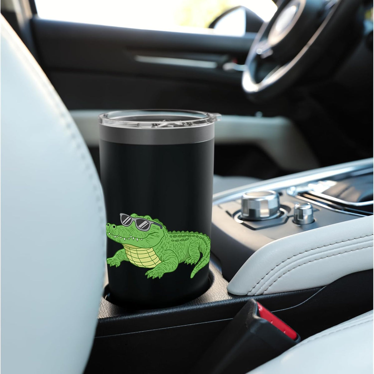 Cartoon Alligator Cool Alligator Stainless Steel Insulated Tumbler