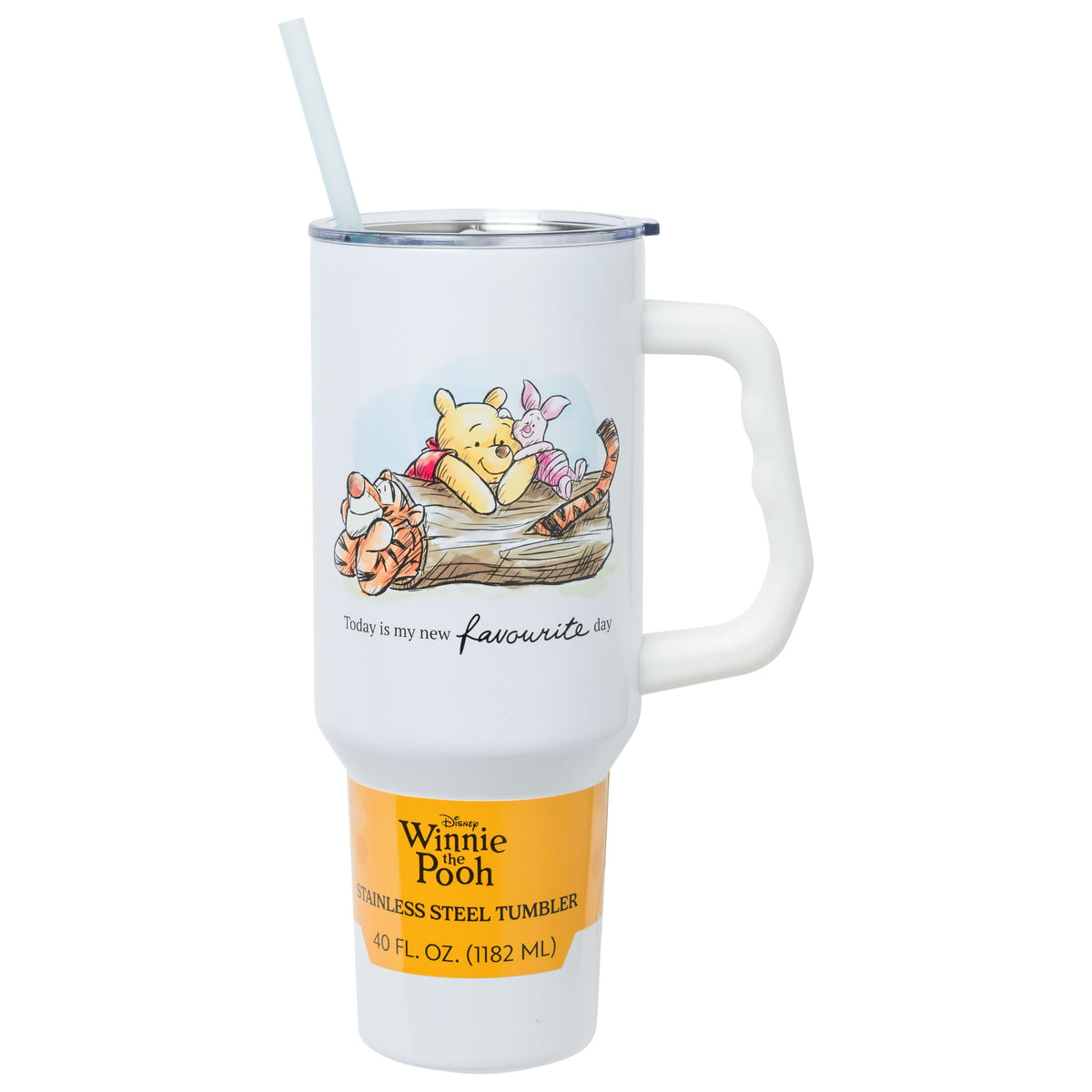 Silver Buffalo Spongebob Squarepants, Stainless Steel Tumbler, 40oz