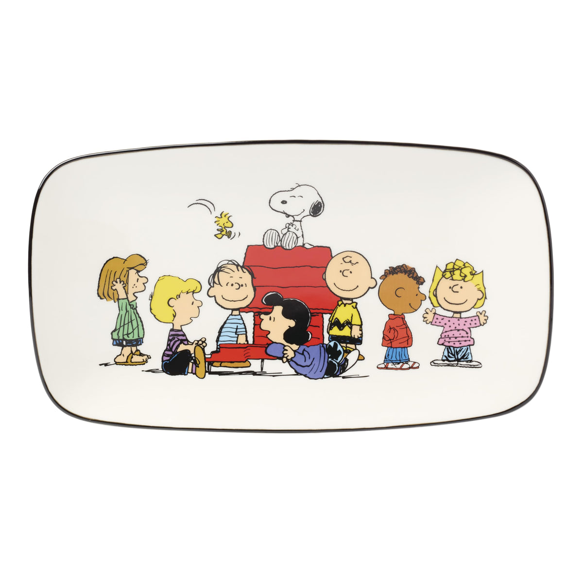 Lenox Chef Snoopy Porcelain Snack Bowls, 12oz, Set of 4