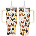 40 OZ Kitty Cat Tumbler with Handle.Kitty Cat Lover Cup Gift.40 OZ Unique Birthday Christmas Kitty Cat Tumblers Gifts for Women Men.