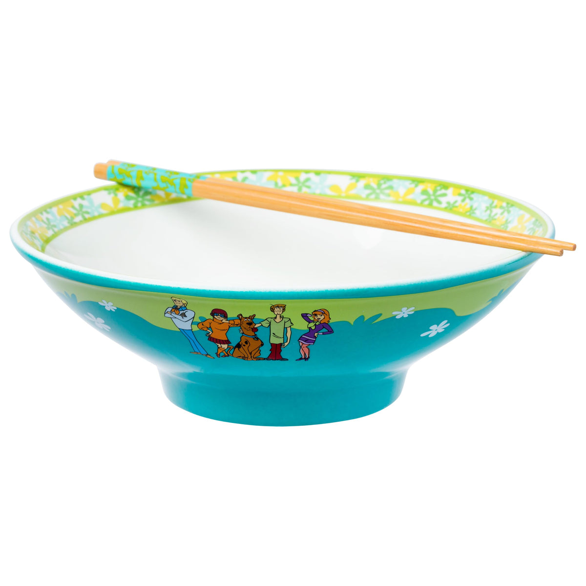 Silver Buffalo Pokémon Pikachu Fruit, Ramen Bowl with Chopsticks, 20oz