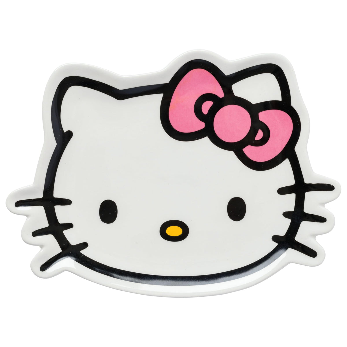 Silver Buffalo Sanrio Hello Kitty Halloween Skeleton Costume, Ceramic Plate