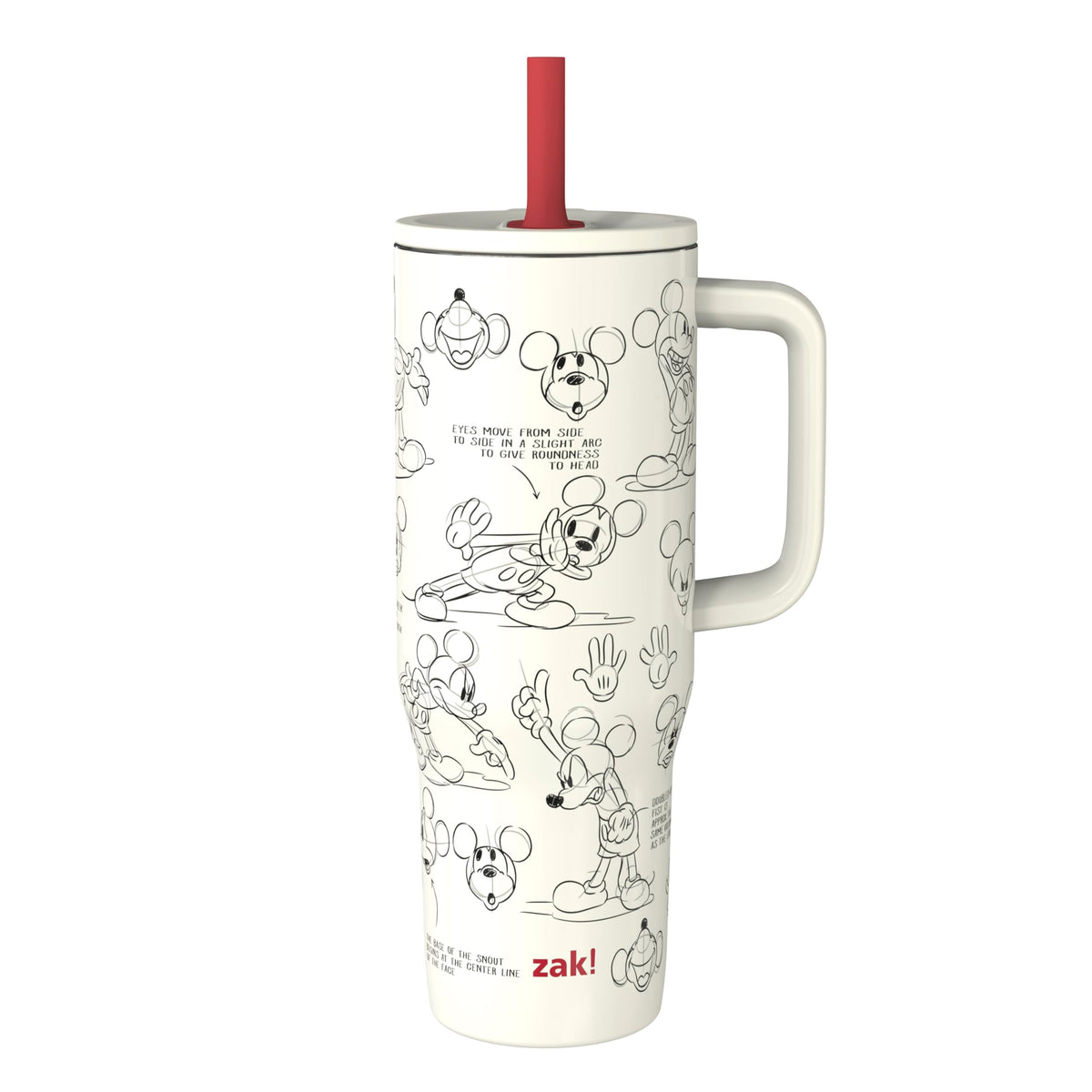 Zak Designs Rainbow Brite 30oz Spill-Proof Stainless Steel Travel Tumbler