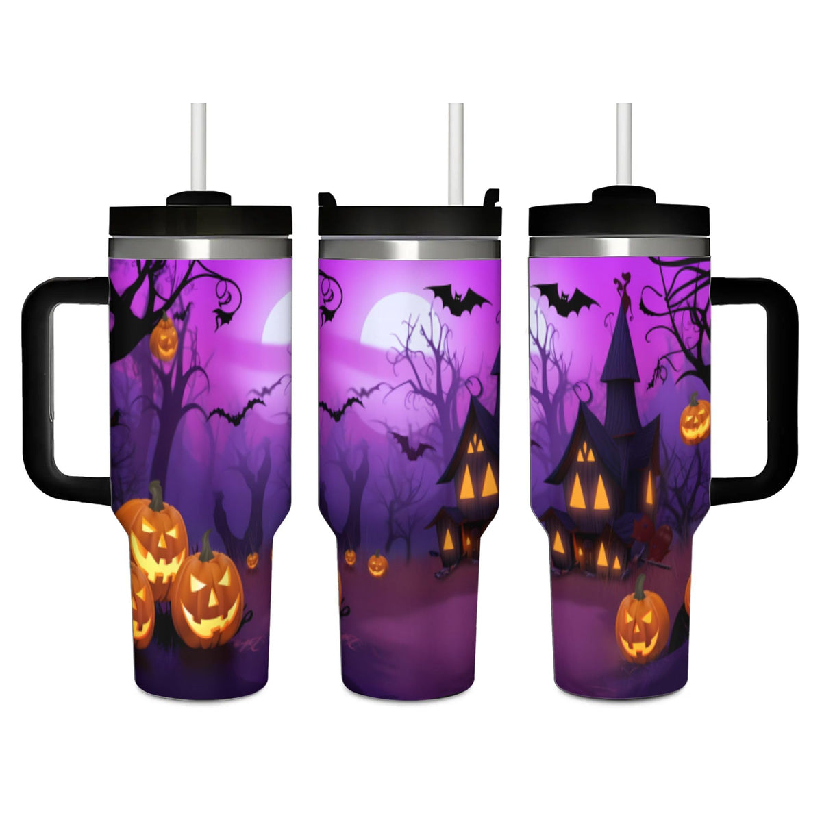 Red Ladybugs Vacuum Insulated Travel Tumbler 40 oz (1200 ml)