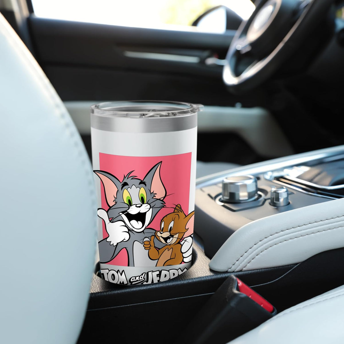 Tom & Jerry Thumbs Up Stainless Steel Insulated Tumbler