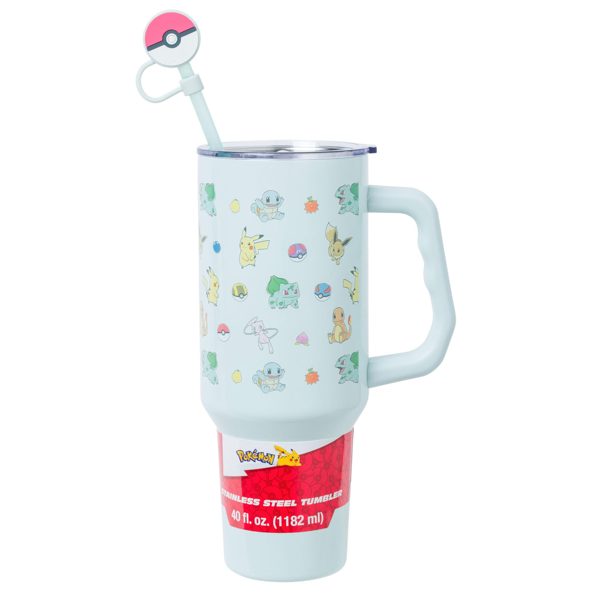Silver Buffalo Spongebob Squarepants, Stainless Steel Tumbler, 40oz