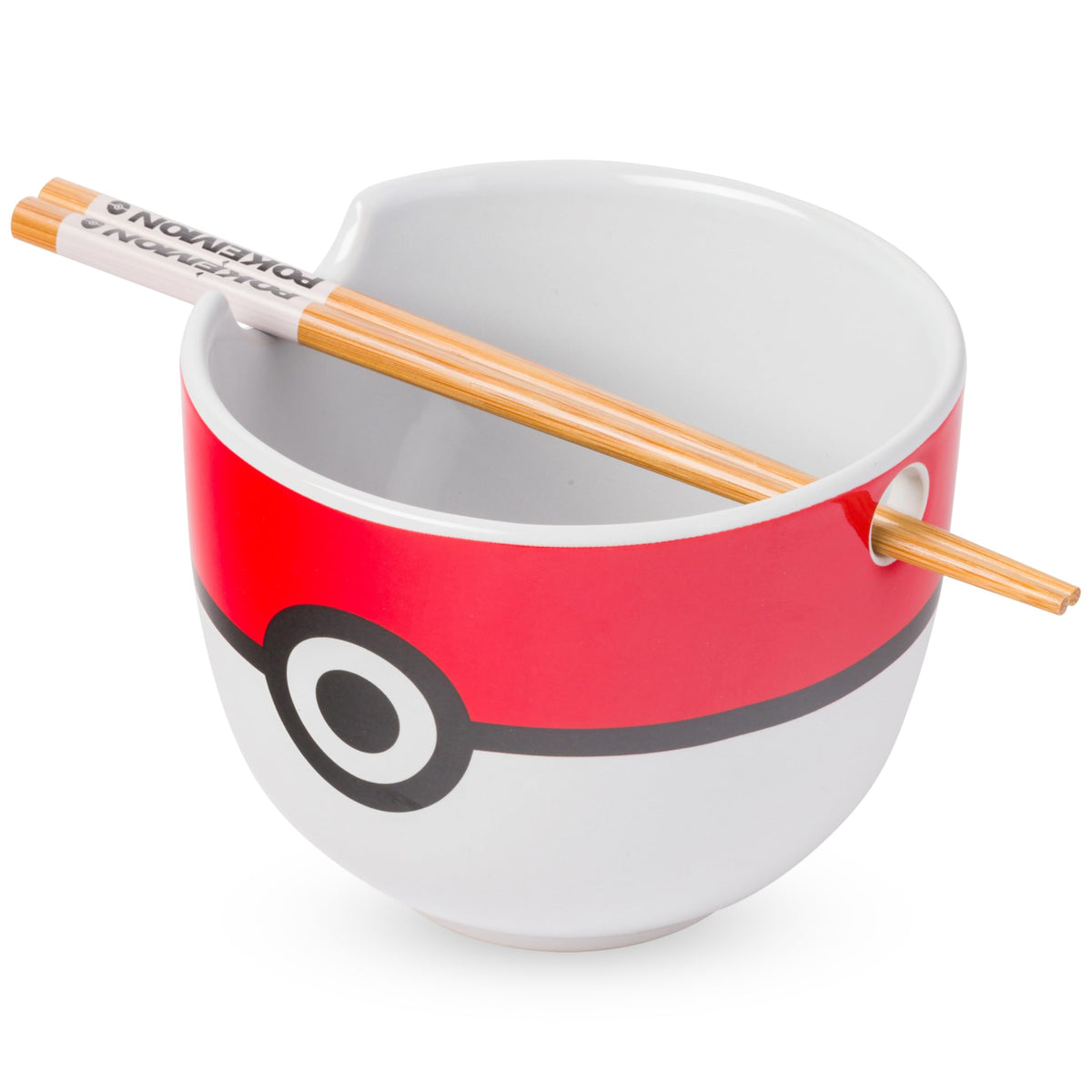 Silver Buffalo Pokémon Pikachu Fruit, Ramen Bowl with Chopsticks, 20oz