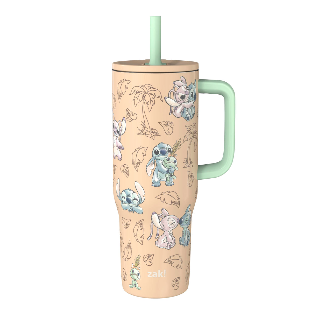 Zak Designs Rainbow Brite 30oz Spill-Proof Stainless Steel Travel Tumbler