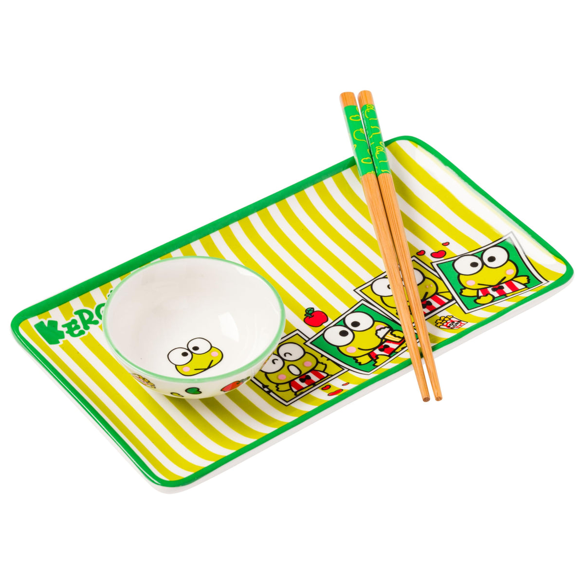 Silver Buffalo Scooby Doo Feed Me Retro, Ceramic Sushi Set