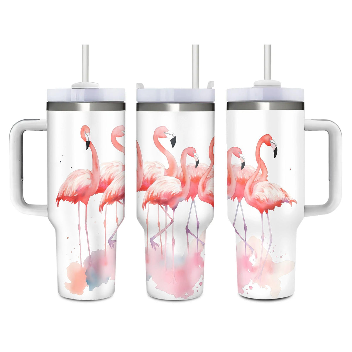 Red Ladybugs Vacuum Insulated Travel Tumbler 40 oz (1200 ml)