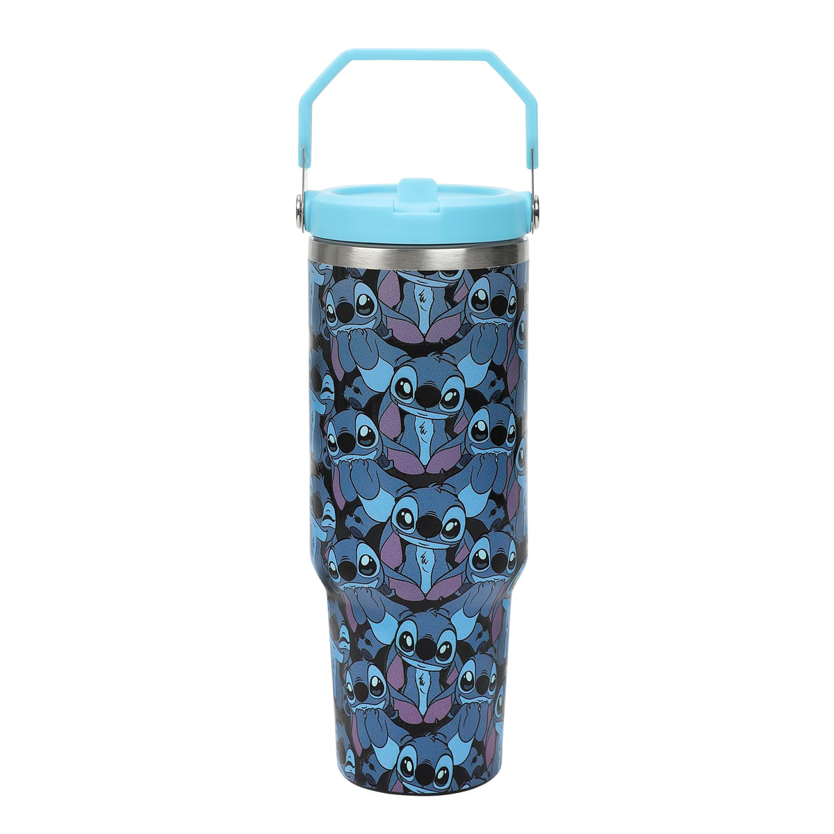 Peanuts All-Over Character Print White 40 Oz Stainless Steel Water Bottle