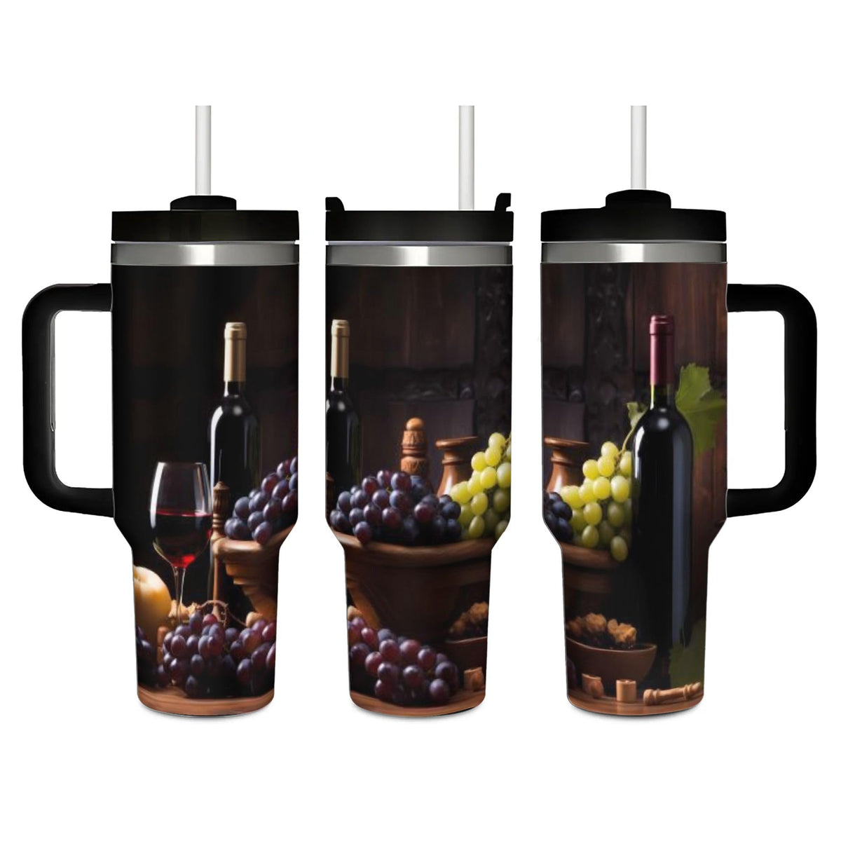 Red Ladybugs Vacuum Insulated Travel Tumbler 40 oz (1200 ml)