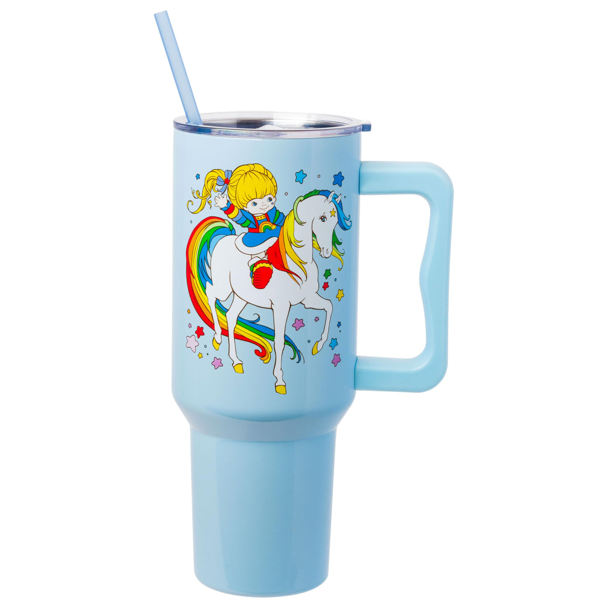 Silver Buffalo Care Bears Watercolor, Stainless Steel Tumbler, 40oz