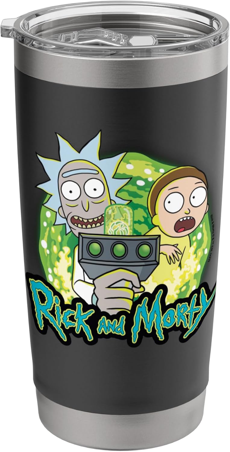 Rick & Morty Portal Stainless Steel Insulated Tumbler