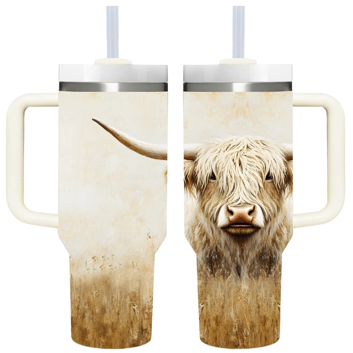 40 OZ Kitty Cat Tumbler with Handle.Kitty Cat Lover Cup Gift.40 OZ Unique Birthday Christmas Kitty Cat Tumblers Gifts for Women Men.