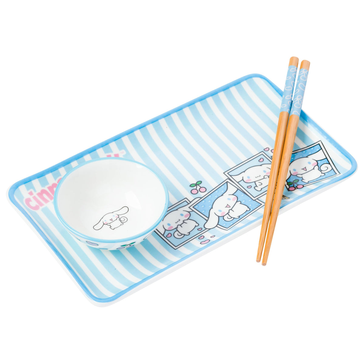 Silver Buffalo Scooby Doo Feed Me Retro, Ceramic Sushi Set